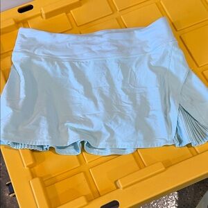 lululemon athletica Light Blue Mini Skirt